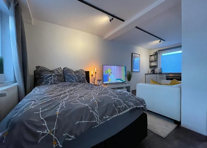 公寓 Gleis 12 , Kontaktloser 24-7-check In, Barrierefrei ,smart Tv, W-lan, Parkplatz Kostenlos *